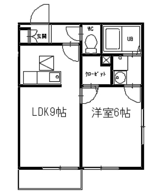 セレ青梅の間取り