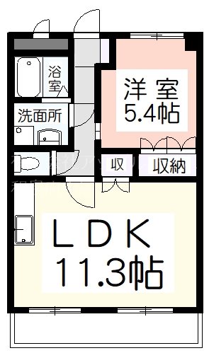 ソレイユ一条院の間取り