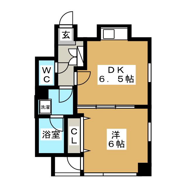 竹山ビル参番館の間取り