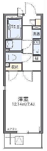 レオネクスト新川の間取り