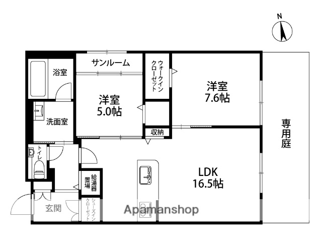 ジョルナーレ泉が丘の間取り