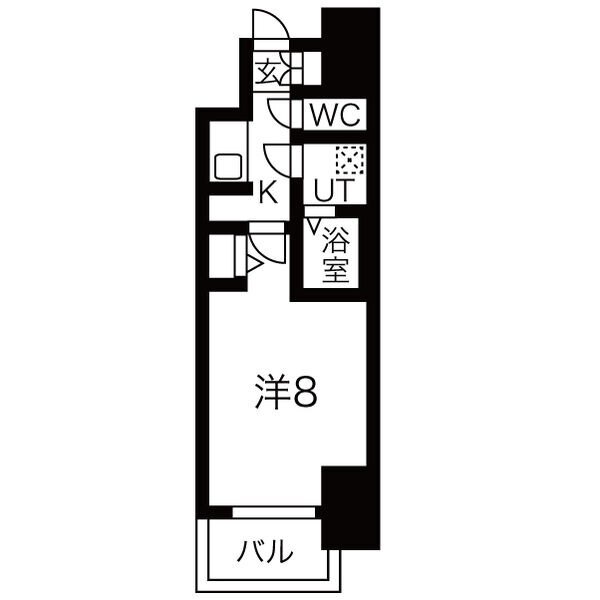 【メイクス名駅太閤の間取り】