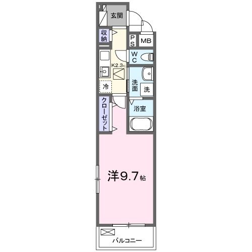 ファースト　スターの間取り