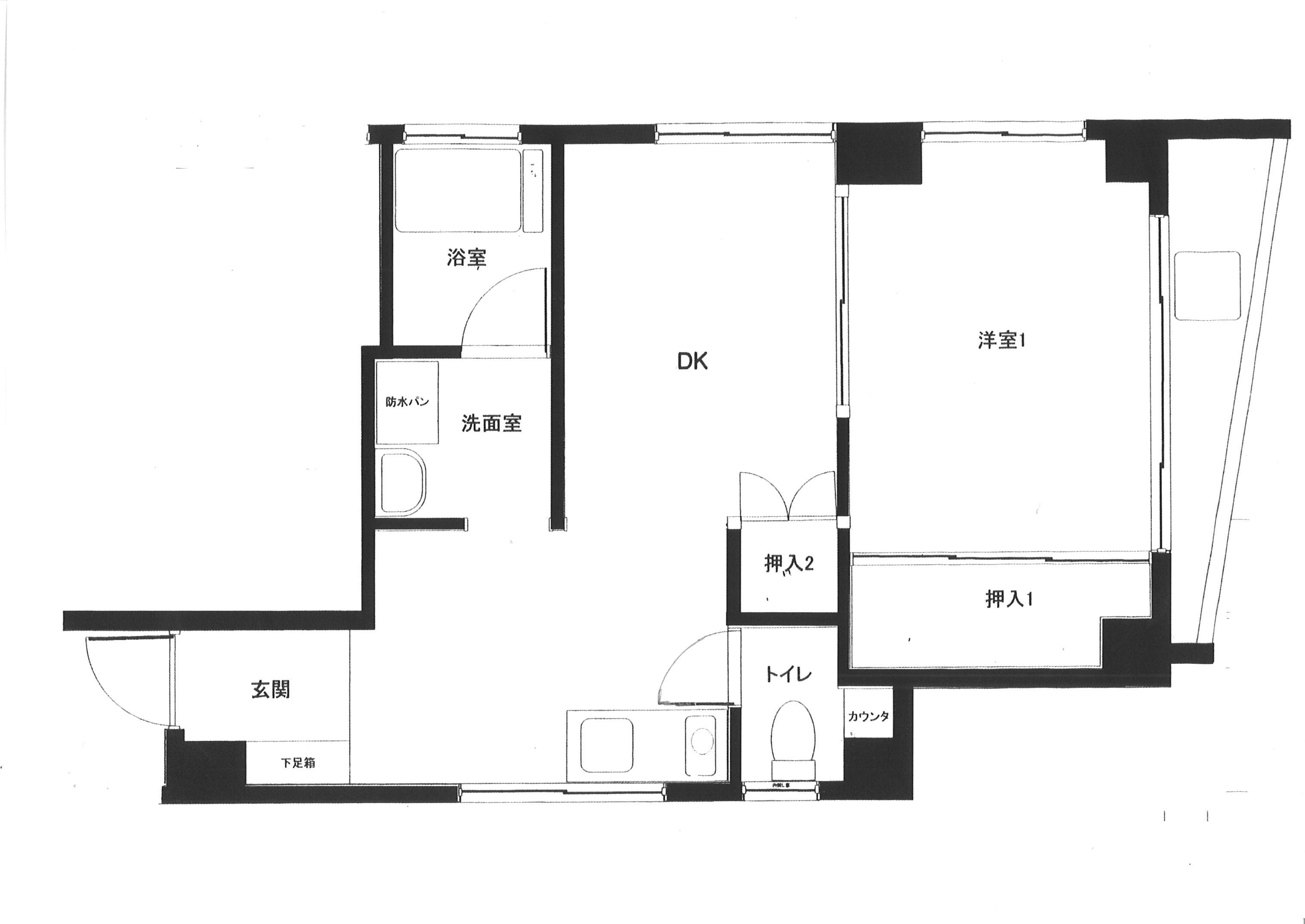 外山ビルの間取り