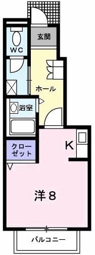 メゾンアクティフの間取り