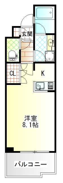 レアージュ小田原本町の間取り