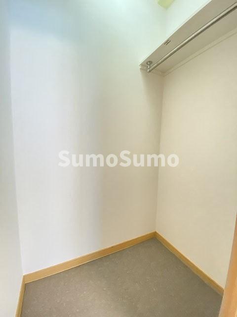 収納　大きなスペースがあり、収納には困りません