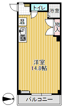 ラポール文殊の間取り