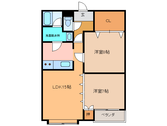 ロンシャンの間取り