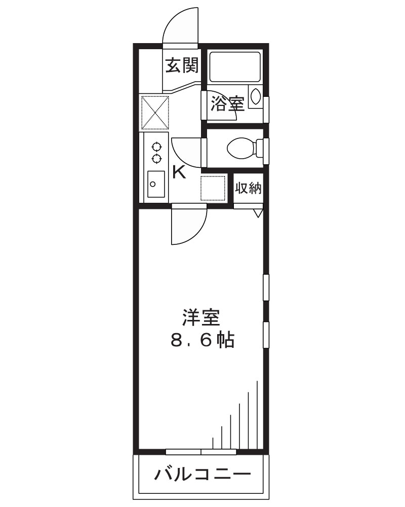 世田谷DSハイムの間取り