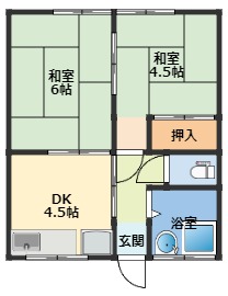 ビアンコ内原の間取り