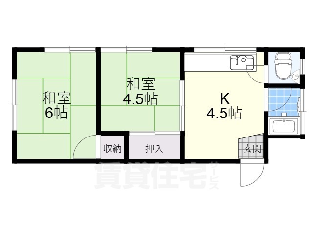 大文字マンションの間取り