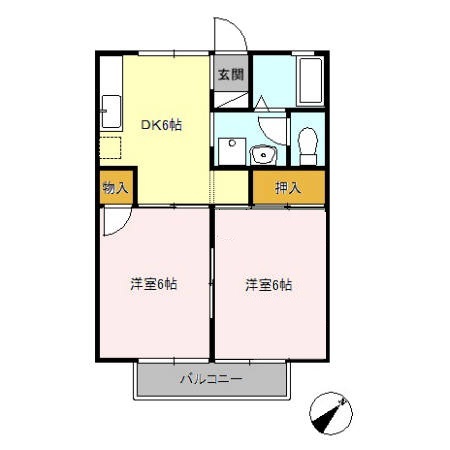 アネックス　壱番館の間取り