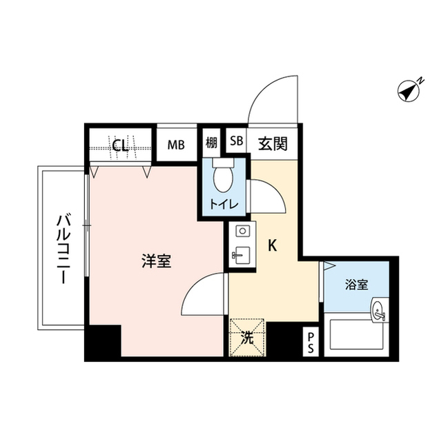 プレール東池袋の間取り