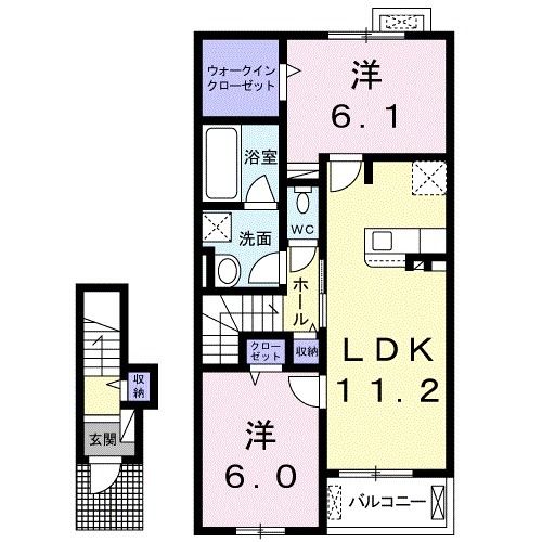 いち花の間取り