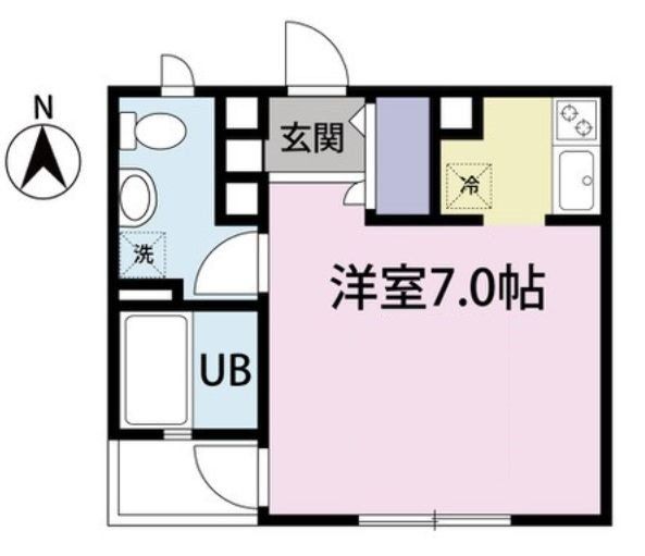 アイショウパルハウス東品川の間取り