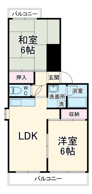 アルコープ渋谷の間取り