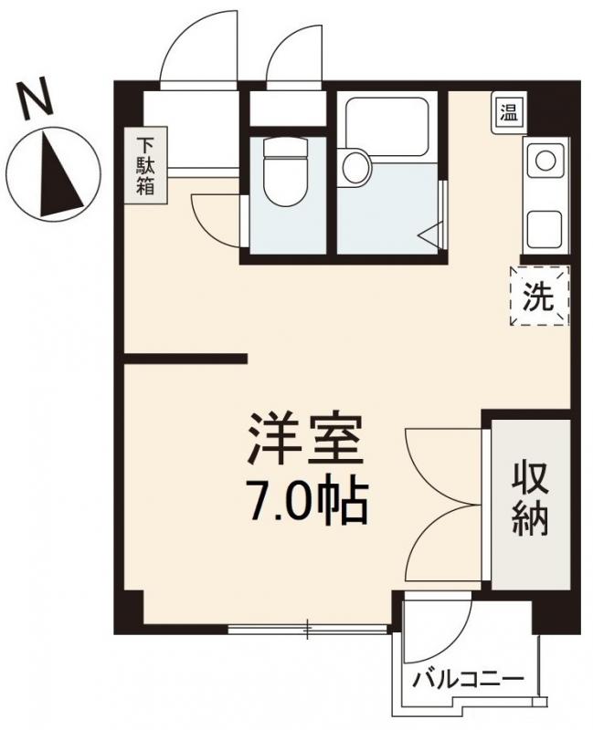 木田郡三木町大字池戸のマンションの間取り