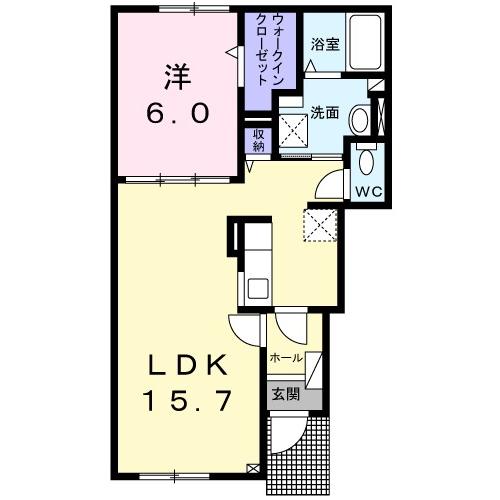 メゾン五稜郭2番館の間取り