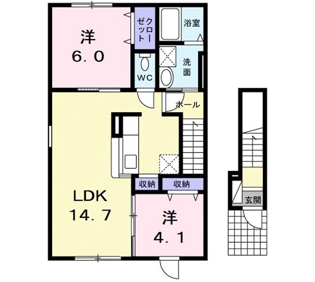 エテルノの間取り