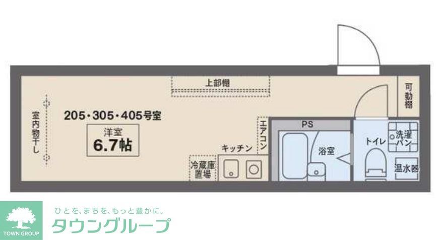 杉並区西荻南のマンションの間取り