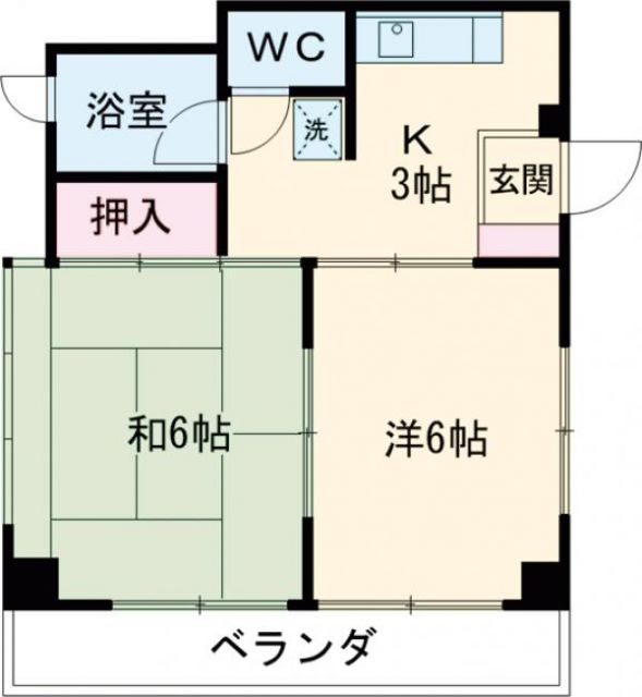 江東区猿江のマンションの間取り