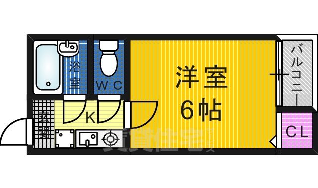 堺市堺区寺地町東のマンションの間取り