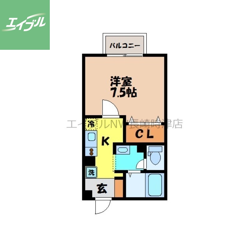 ビューコーポHARUIIIの間取り