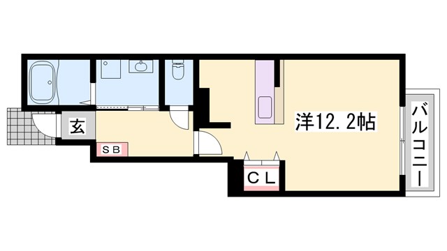 ウィル　ヴェスティージ参番館の間取り