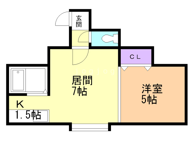 エントピア学園前の間取り