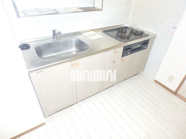 キッチン　写真他号室参照。