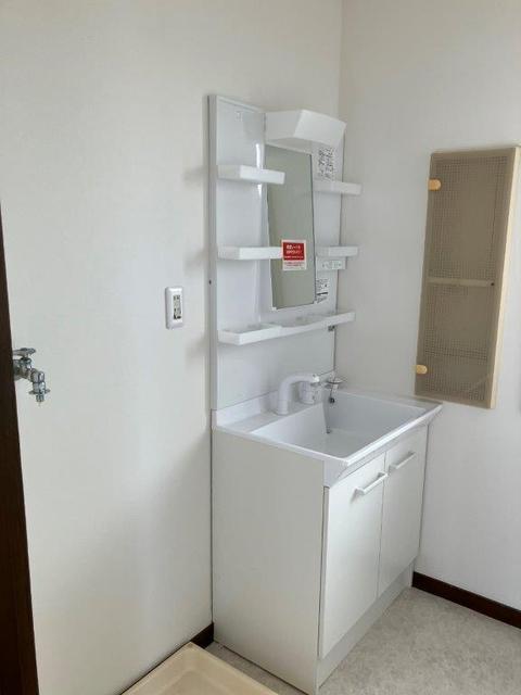 洗面設備　２階洗面所　洗面台新品