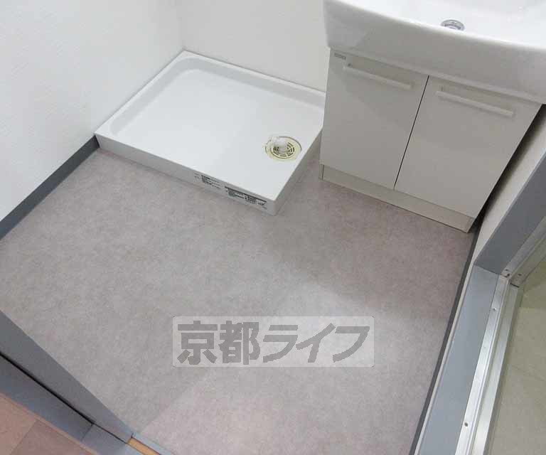 洗面設備　脱衣所です