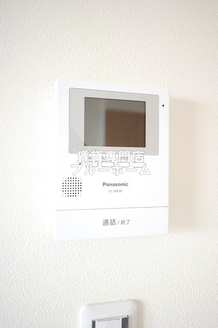 セキュリティ　安心のモニター付きインターホン！
