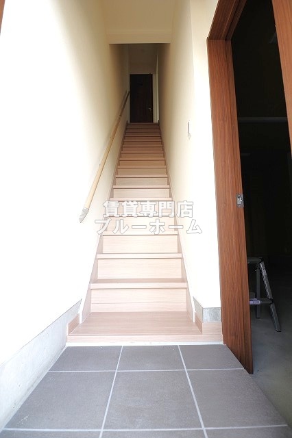 玄関　奥行きのある玄関！