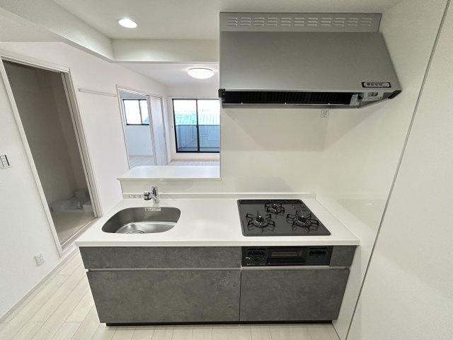 キッチン　完成パース