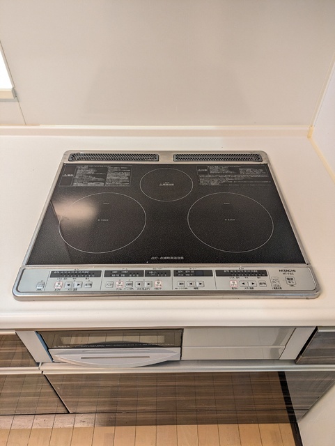 キッチン　☆ＩＨコンロ（２口＋ラジエント１口＋グリル付）☆