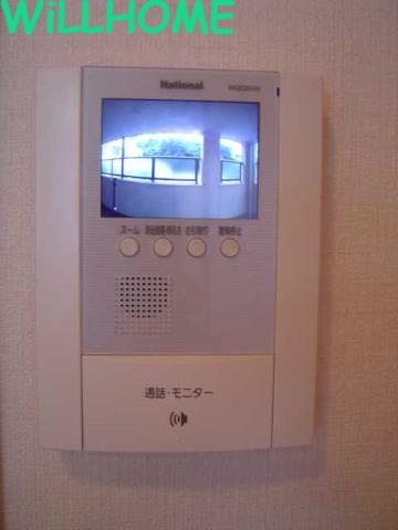 バルコニー　カメラ付インターフォン