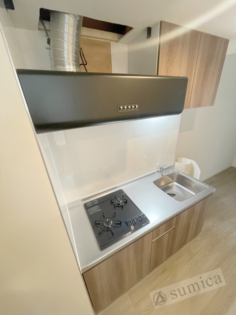 キッチン　２口システムキッチンでお料理楽しく♪♪