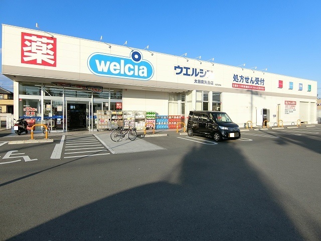 ドラックストア　ウエルシア太田南矢島店（ドラッグストア）まで1200m
