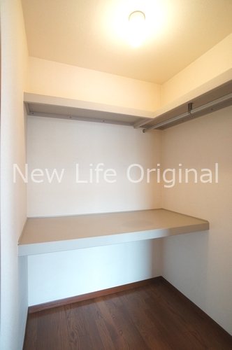 収納　収納力が魅力のウォークインクローゼット☆