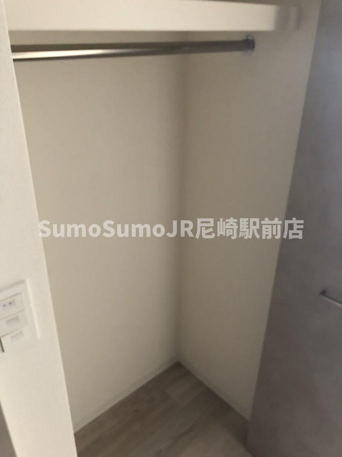 収納　大きなスペースがあり、収納には困りません