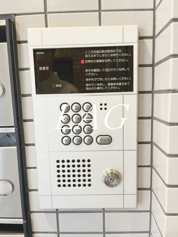 セキュリティ　オートロックです。