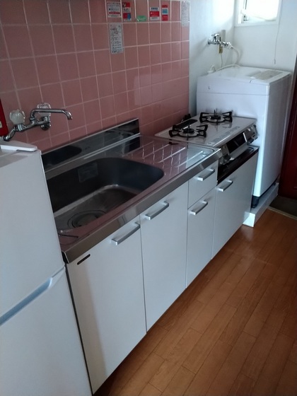 キッチン　※他号室の写真です。