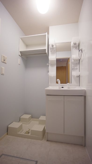 洗面設備　嬉しい独立洗面台♪