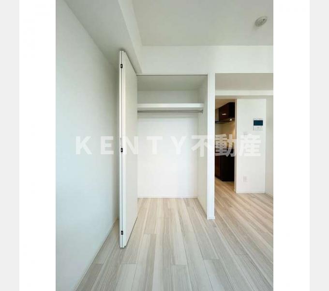 収納　たっぷりとした収納スペースです