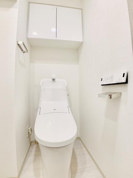 トイレ　ゆったりとした空間のトイレです