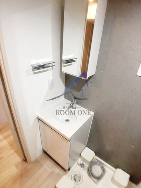 洗面設備　洗面台です。