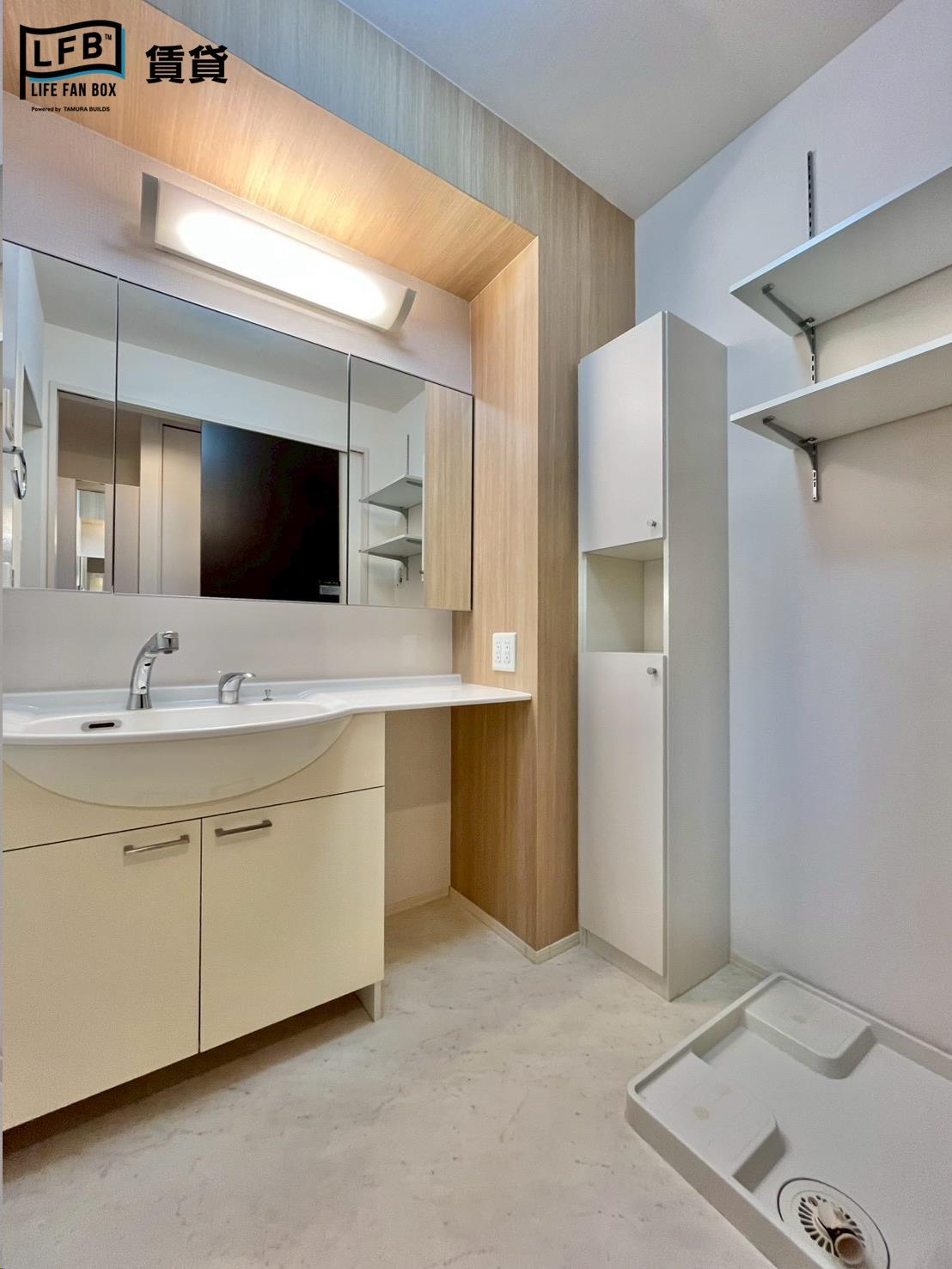 洗面設備　※別室の写真です