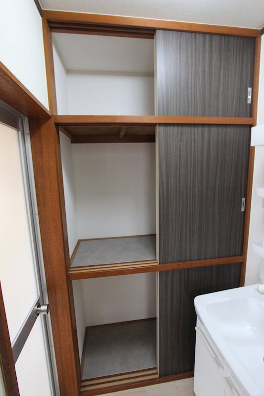 収納　洗面所にも大容量の収納スペース★